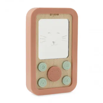 Trixie drveni telefon maca