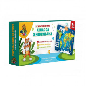 AZ toys interaktivna Mapa atlas
