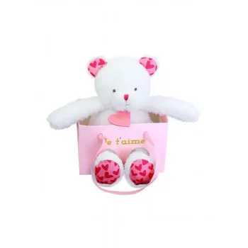 Doudou plišana igračka meda u kesi 25cm