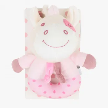 Jungle Bebi zvečka pink jednorog