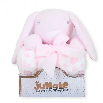 Jungle Bebi igračka sa ćebetom zeka