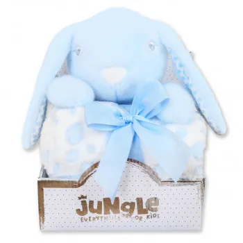 Jungle Bebi igračka sa ćebetom zeka