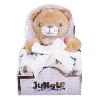 Jungle Bebi igračka sa ćebetom lav