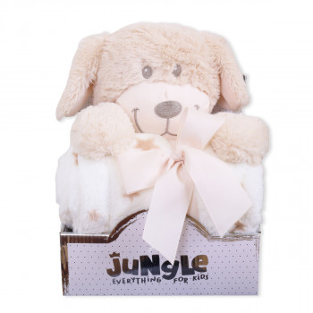 Jungle Bebi igračka sa ćebetom pas
