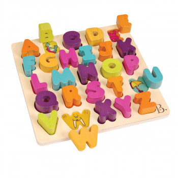 B toys drvena slagalica abeceda
