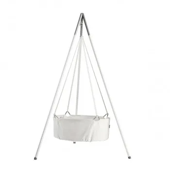 Leander postolje za kolevku, White