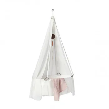 Leander baldahin za kolevku, 4.50x16x28cm, White