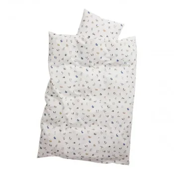 Leander posteljina 100x140cm,Dusty blue