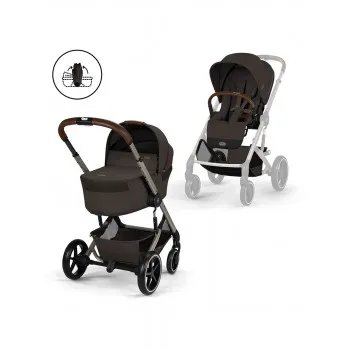 Cybex kolica Balios S Lux Taupe Chocolate Brown