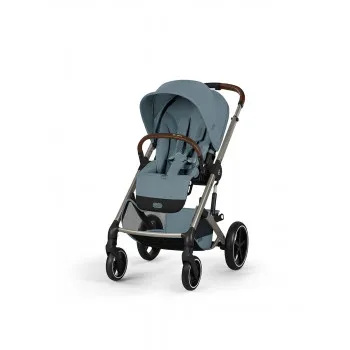Cybex duo sistem Balios Fold Cot Taupe Stormy Blue