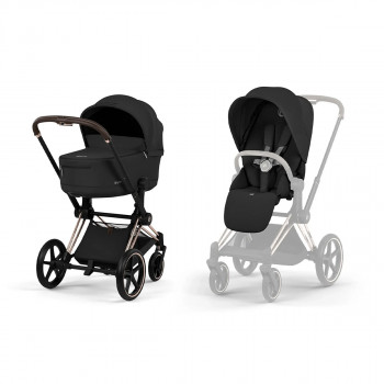 Cybex Priam 5 duo sistem, Rosegold/Sepia Black
