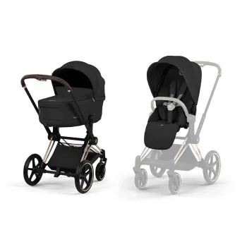 Cybex Priam 2026 duo sistem, Rose gold/Sepia Black