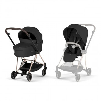Cybex Mios 5 duo sistem, Rosegold Sepia Black