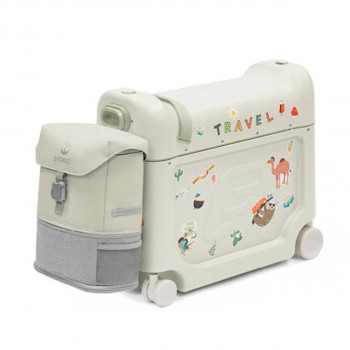 Stokke putni krevet/kofer, SeaGreen