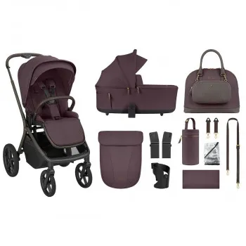 Kikka Boo kolica Goya 2u1 Platinum Merlot