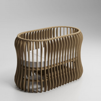 Sol Baby krevetac Maria, bukva 141,5x84x90,5