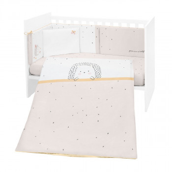 Kikka Boo posteljina sa ogradicom 60x120cm Hedge Hugs