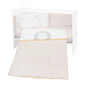 Kikka Boo posteljina sa ogradicom 60x120cm Hedge Hugs