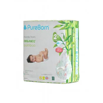 PureBorn pelene 2 (3-6kg), 68kom