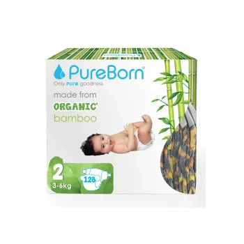 PureBorn pelene 2 (3-6kg), 136kom
