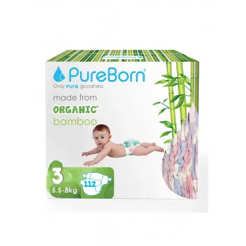PureBorn pelene 3 (5,5-8kg), 112kom