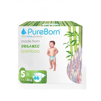 PureBorn pelene 5 (11-18kg), 88kom