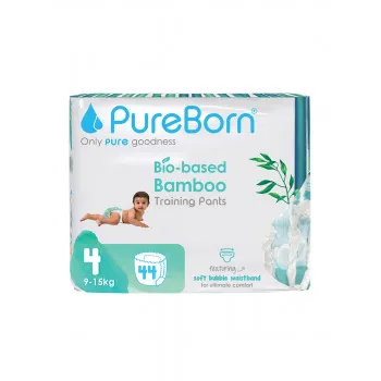 PureBorn gaćice 4 (9-15kg), 44kom