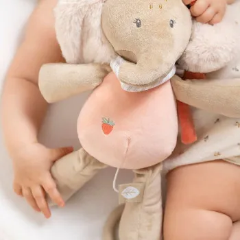 Nattou plišana igračka sa muzikom, 24cm