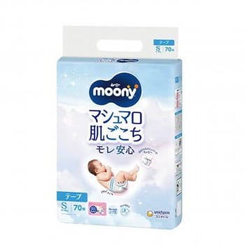 Moony Airfit pelene S (4-8kg),70kom