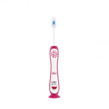 Chicco četkica za zube Hippo 3-6g