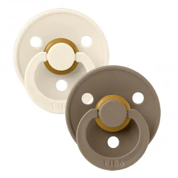 Bibs varalica Ivory & Dark Oak 0-6m
