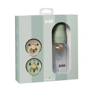 Bibs poklon set sage