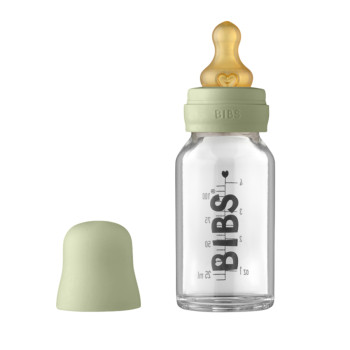 Bibs staklena flašica Sage, 110ml