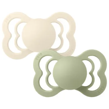 Bibs varalica Suprime SiliconeSage˛& Ivory, 0-6m