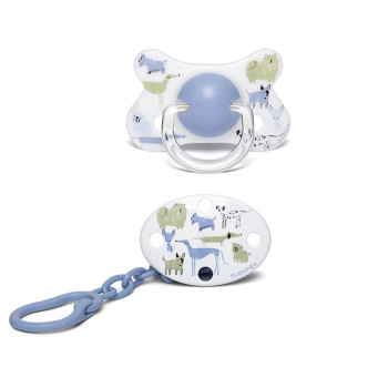 Suavinex varalica i klipsa 4-18m, plava