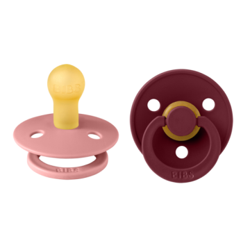 Bibs varalice Dusty Pink & Elderberry, 0-6m