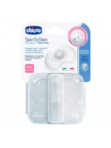 Chicco silikonske veštačke bradavice, M-L