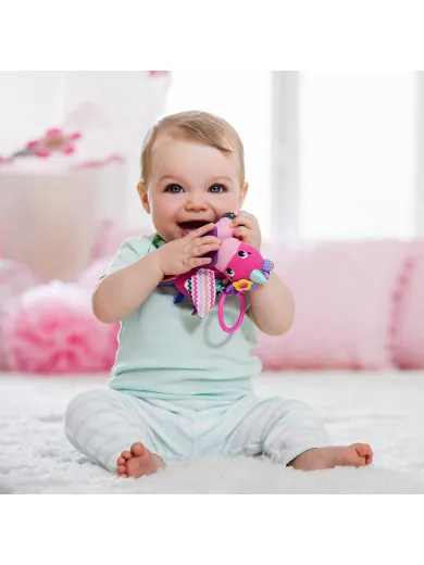 Infantino plišana zvečka Poni
