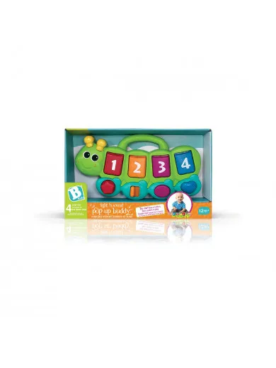 B kids edukativna igračka Light n sound pop up buddy