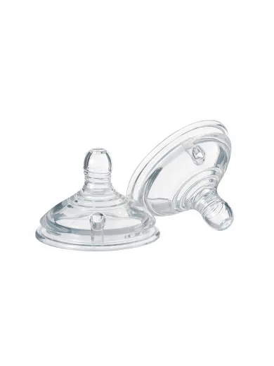 Tommee Tippee silikonska cuclavrijabilni protok 2/1, 0m+