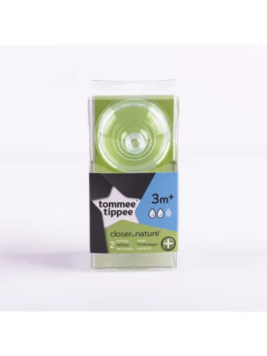 Tommee Tippee Anti-colic cuclasrednji protok 2/1, 3m+