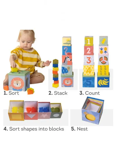 Taf Toys edukativne kocke
