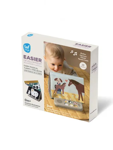 Taf Toys edukativna knjiga sazvukovima