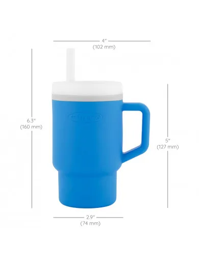 Infantino silikonska čaša 3m+,266ml
