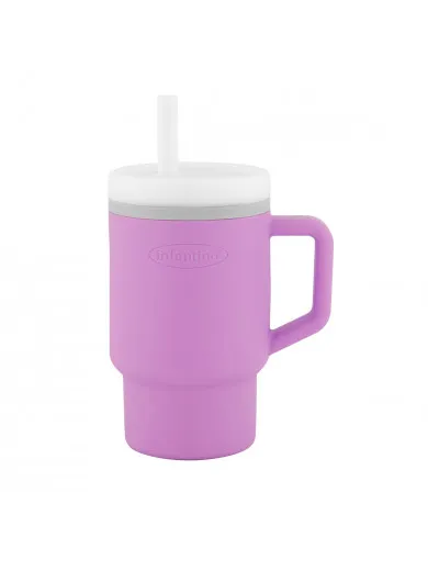 Infantino silikonska čaša 3m+,266ml