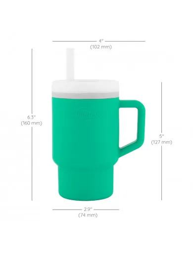 Infantino silikonska čaša 3m+,266ml