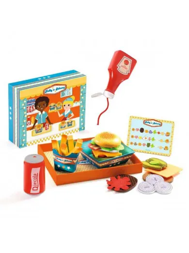 Djeco igračka burger set