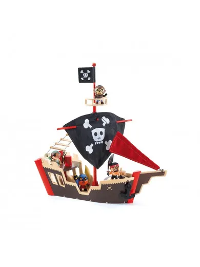 Djeco igračka piratski brod