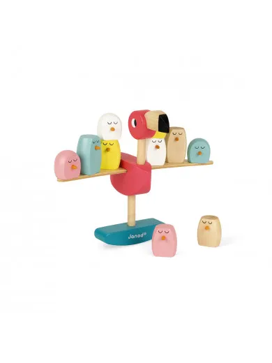 Janod drvene kocke Flamingo