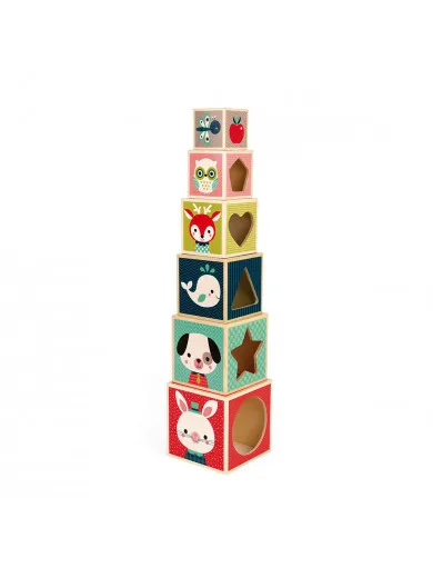 Janod baby forest-6 blok piramida